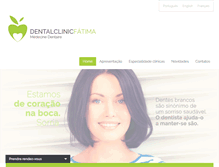 Tablet Screenshot of dentalclinic-fatima.com